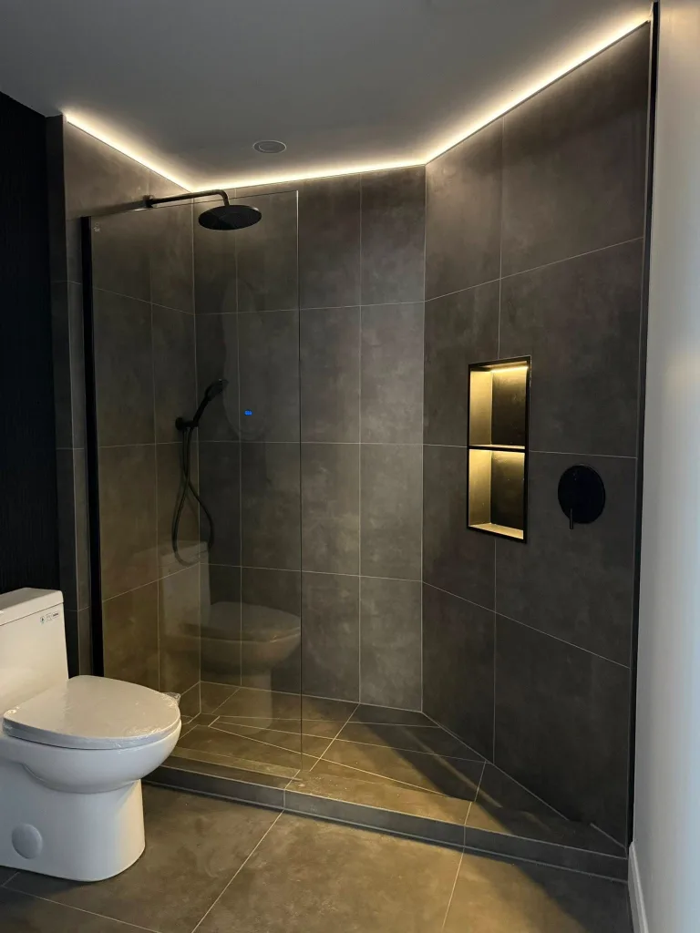 Salle de bain rénovée