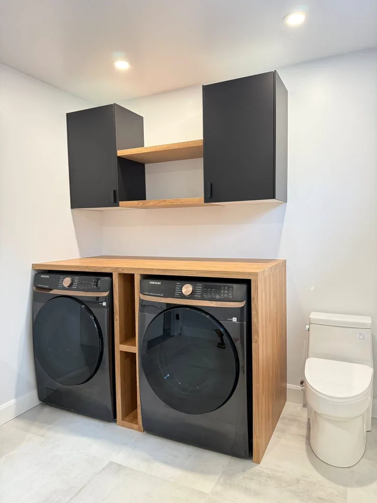Salles de lavage et espaces utilitaires